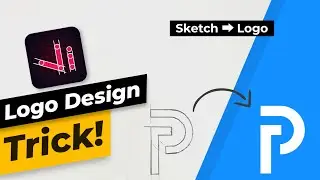 How To Design A Logo From Rough Sketch - In Vectorink (Android)