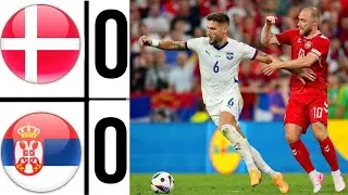 Denmark vs Serbia 0-0 HIGHLIGHTS | UEFA Euro 2024