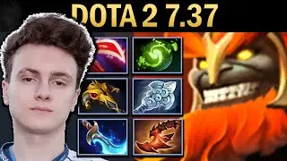 Mars Gameplay Miracle with Desolator and Refresher - Dota 2 7.37