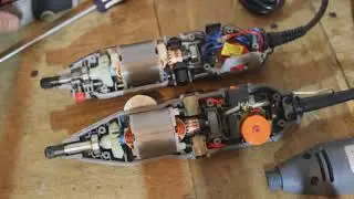 Обзор с разборкой граверов FORTE MG-17218 / и Энергомаш ГР-2316Г