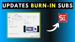 Update to Generate Video with Burned-In Subtitle in Subtitle Edit