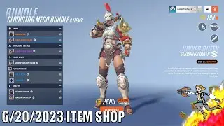 *NEW* Gladiator Mega Bundle + OWWC Bundles! | Overwatch 2 Item Shop (20/6/2023)