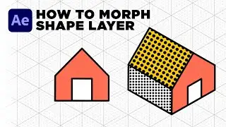 Easy Morph Shape Layer Animation in After Effects Tutorial