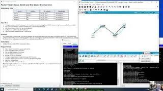 CCNA ITN - 2.9.1 Packet Tracer - Basic Switch and End Device Configuration