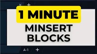 How to Explode Minsert Autocad Blocks