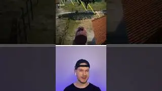 Panda reacts to “Best Grenade Throw” 🤯