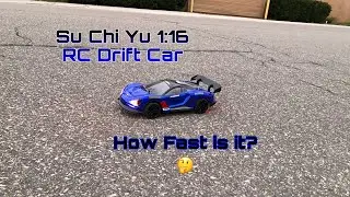 How Fast 💨 is this Cheap RC Street Racer/Drift Car?🤔- Su Chi Yu 16301 