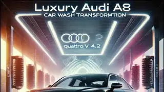 Rare Audi A8 D2 Long Quattro V8 4.2 Shines in a Touchless Car Wash
