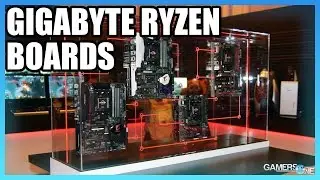 Gigabyte Ryzen Motherboards w/ X370, B350, A320 Chipsets