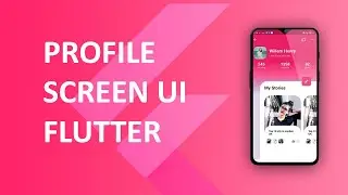 Profile Screen App UI using Flutter | Flutter Tutorial