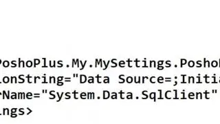 5  Connection String to Connect Application Program to SQL Server
