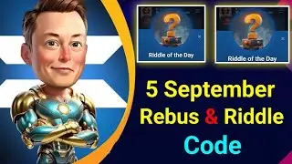 8 September daily combo card x empire || x empire rebus Of The day || Redel of the day code today