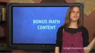 ACT Math Content - Brightstorm ACT Prep