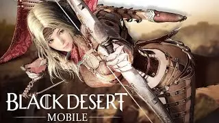 Black desert mobile Качаюсь и Пробую ПВП на Арене