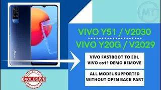 VIVO Y51(V2030) ANDROID 11 DEMO REMOVE I LATAST 2021 Y20G HARD FACTORY RESET WITHOUT OPEN BACK COVER