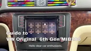 Exploring the Volkswagen MIB 200: Unveiling the 6th Gen, Sound Settings, and CarPlay Integration -1