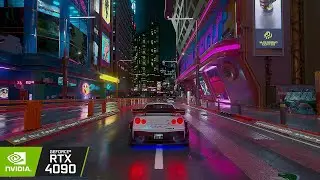 Cyberpunk 2077 Gameplay 4k Ray Tracing Fast & Furious R34 DLSS 4 Gameplay