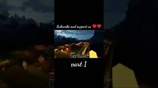 Minecraft Montage 😍😍 // My Minecraft World Tour Part #1 #shorts #youtubeshorts #minecraftindia