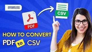 📊 How to Convert PDF to CSV 2024 [Effortless Data Extraction]