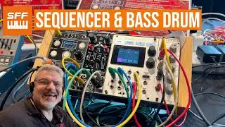 BVR Instruments TS1 Multitrack MIDI/CV Sequencer & Analog Bass Drum | SynthFest France 2023