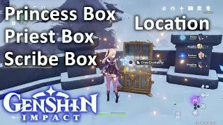 Princess Box Priest Box Scribe Box Location Genshin Impact