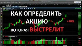Как Определить Акцию Которая Выстрелит(Биржа,Форекс,Рынок).