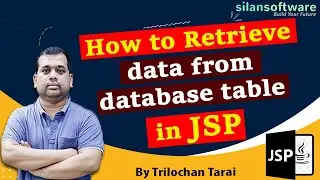 How to Retrieve data from database table in JSP ||  || Silan Software || pythontpoint.org