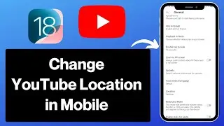 How To Change YouTube Location in Mobile (2024)