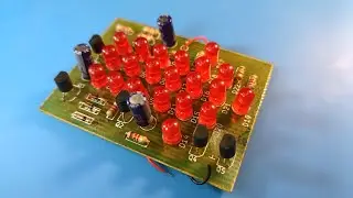 LED flashing arrow