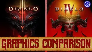 Diablo 3 vs Diablo 4 Graphics Comparison (2012 vs 2023) - Barbarian & Sorcerer Class