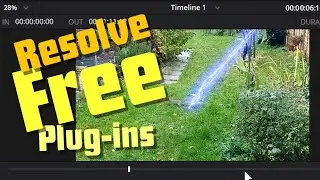 Installing free plug-ins in DaVinci Resolve