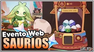 ÚNETE A UNA TRIBU ◈「 Evento Web Paseo por el reino de los saurios 」• Modo Crianza de saurios GENSHIN