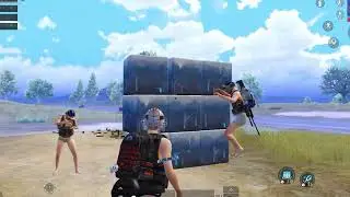 pubg mobile old season last zone funny gameplay with enemies