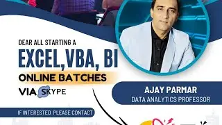 New live online Batches starting