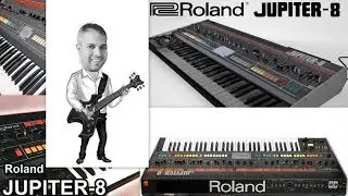 ROLAND JUPITER-8  (VST)  -  by TIAGO MALLEN 