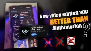 New Video Editing App - End of alightmotion? : IVY app review!!! | (English subtitle)