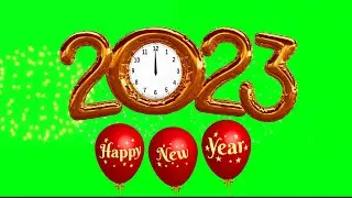 Happy New Year 2023 Wish Green Screen Video Effects 