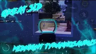 PUBG MOBILE | Midnight Tyrannosaurus - The Dark Monarch Montage | GREAT SID