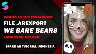 GRATIS FILE FILTER INSTAGRAM - WE BARE BEARS (FREE .AREXPORT)