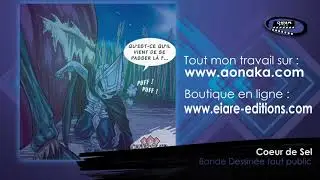 Let's draw - Cœur de Sel - Dessin d'une case BD