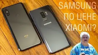 Сравнение Xiaomi Mi MIX 3 и Samsung Galaxy S9+. Дожились - Xiaomi и Samsung стоят одинаково...