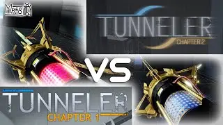 Chapter 1 and Chapter 2 comparison (ROBLOX TUNNELER – Chapter 1 – Level 5)