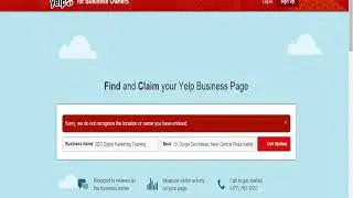 Claim your Business Listing on Yelp Review Portal