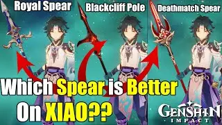 Royal Spear VS Blackcliff Pole VS Deathmatch Spear [Genshin Impact]