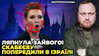 💥Скабєєву перекосило! В Ізраїлі оголосили путінську пропагандистку ЗАКОННОЮ ЦІЛЛЮ!/ КОНТРПРОПАГАНДА