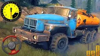 Truck Simulator OffRoad 4 - Spintires MudRunner Offroad Truck Driving 2024 - GamePlay Android