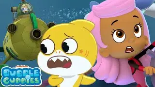 Molly & Baby Shark Escape Danger! ⚠️ | Full Scene | Bubble Guppies