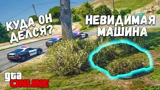 WE ARE LEAVING ON AN INVISIBLE WHEELBARROW FROM THE POLICE! POLICE CHASES IN GTA 5 GAMES GTA VIDEO