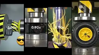 😱 satisfying 😱 | hydraulic press | tutorial | @Xtremevidez