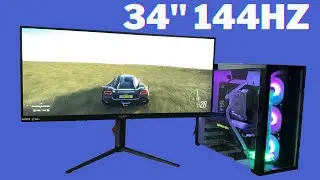 Best 144Hz Gaming Monitor - Sceptre 34